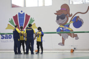 22/03/2017 - CT Paralímpico, São Paulo,SP - Parapan de Jovens - Goalball - Brasil x México - ©Cézar Loureiro/MPIX/CPB
